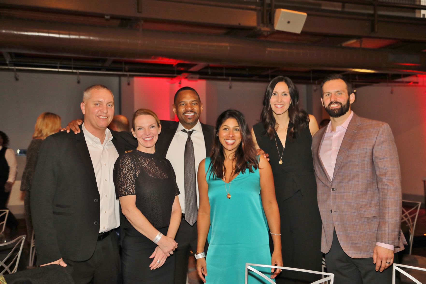 Troy McLendon, Karen Bass, Gene Todd, Tanya Todd, Sarah and Jeff Hightower